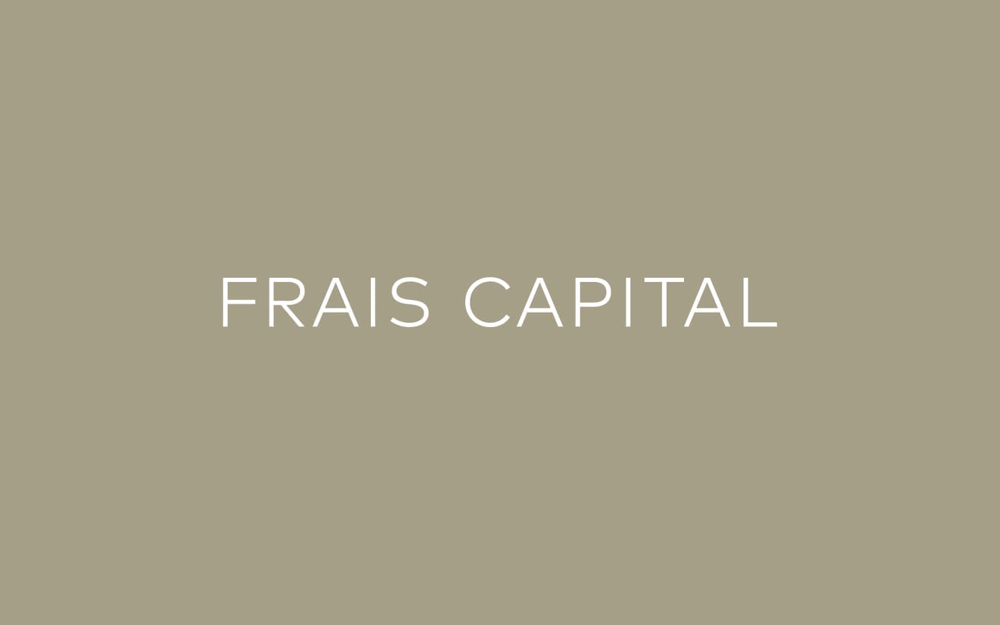 Frais Capital